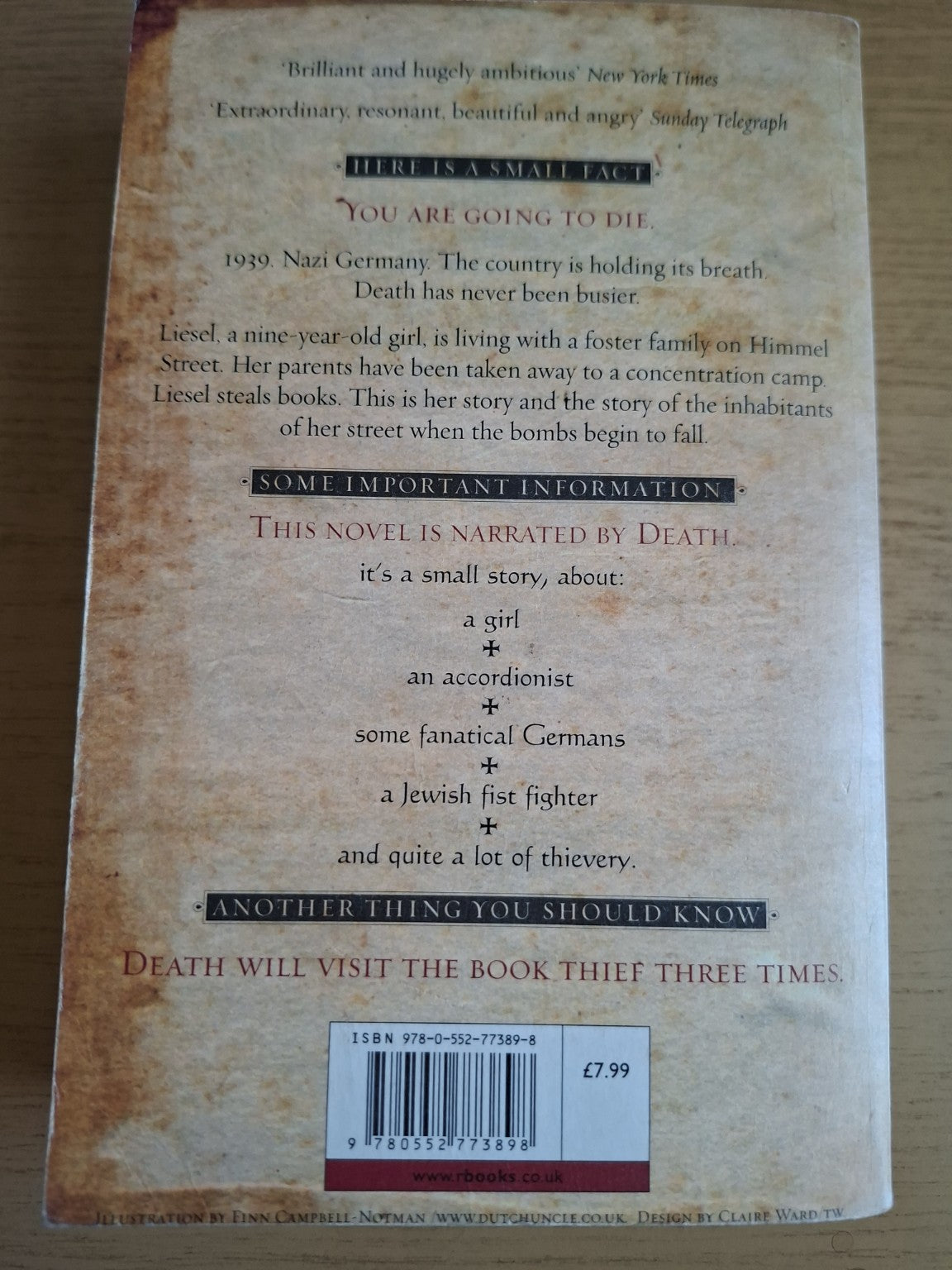 The Book Thief by Markus Zusak – Second-Hand