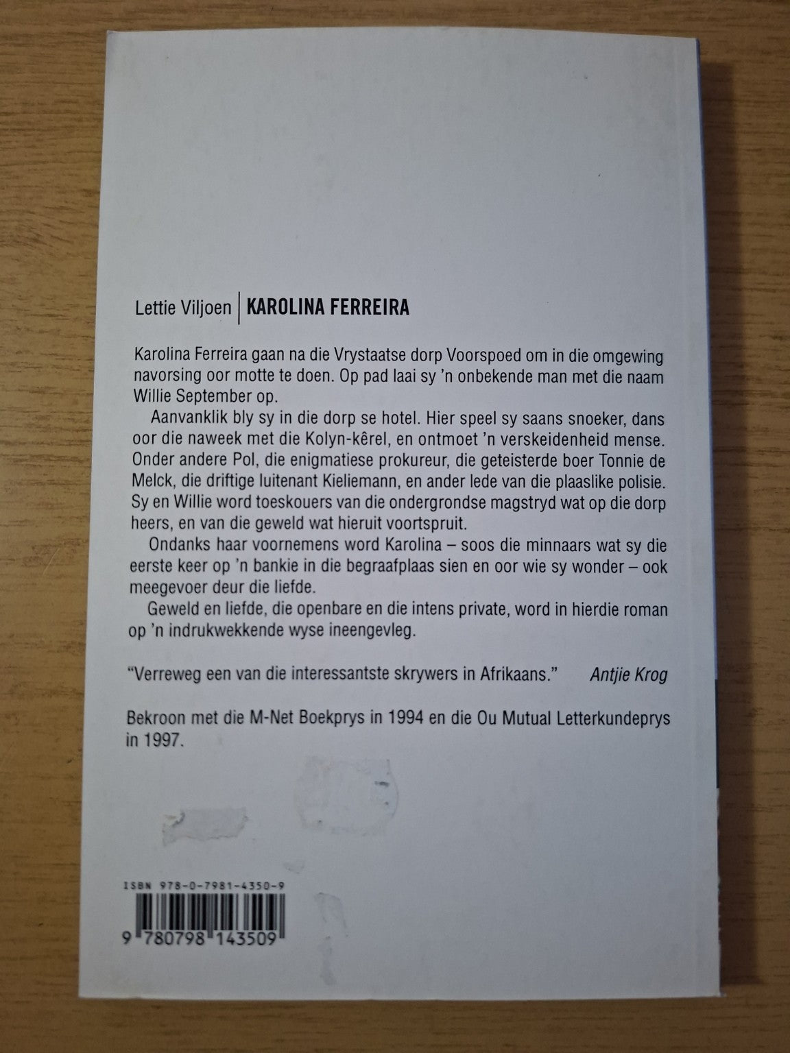 Karolina Ferreira by Lettie Viljoen – Second-Hand