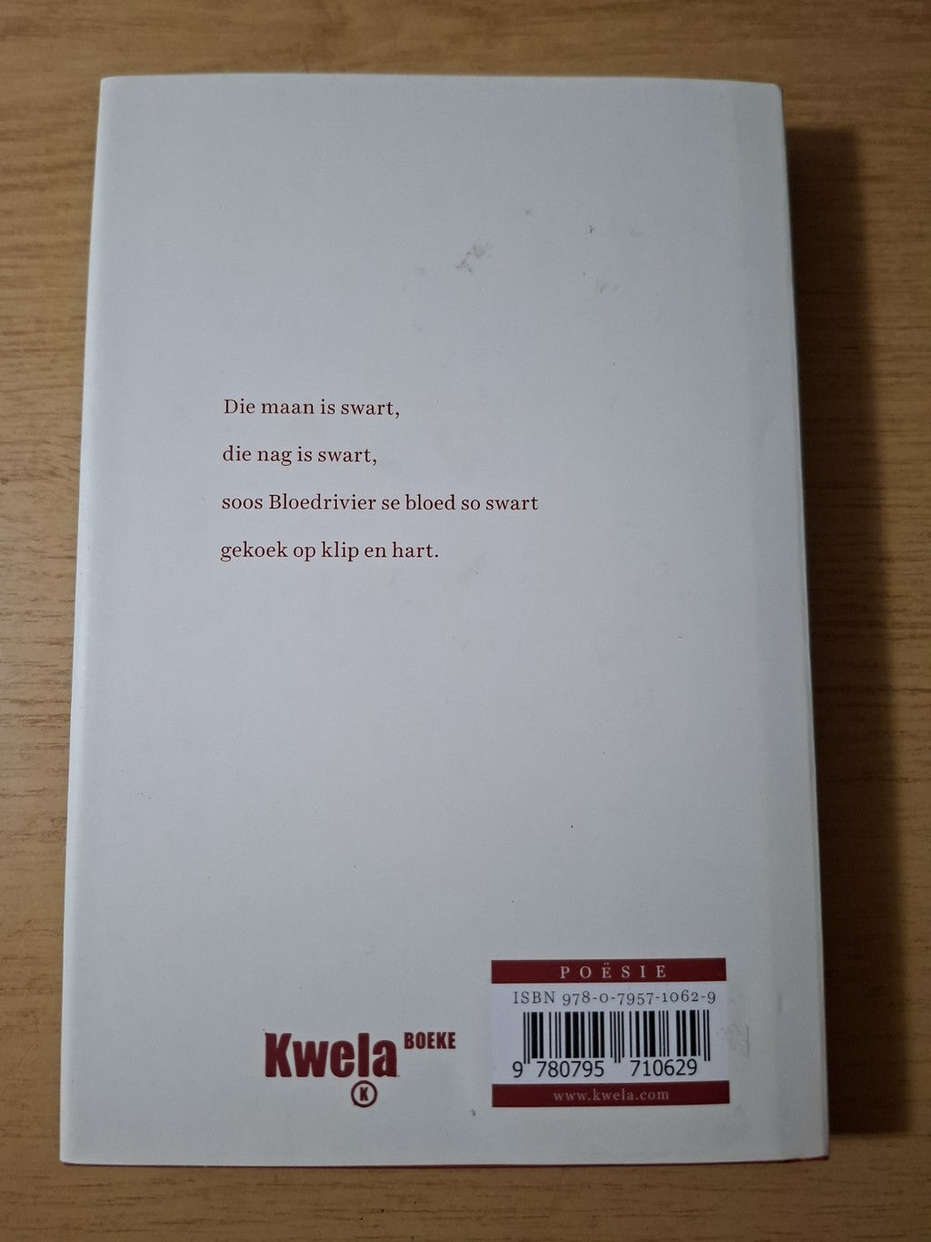 Die maan is swart – Adam Small – Second-Hand