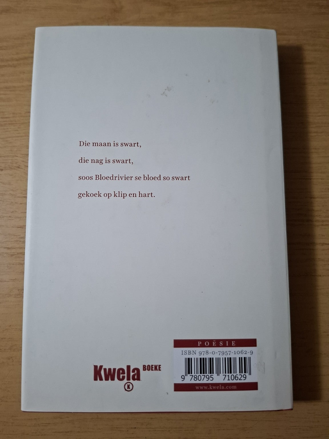 Die maan is swart – Adam Small – Second-Hand