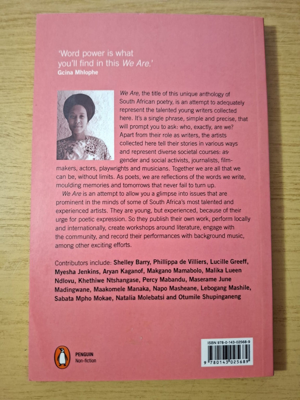We Are … A Poetry Anthology – Natalia Molebatsi – Second-Hand
