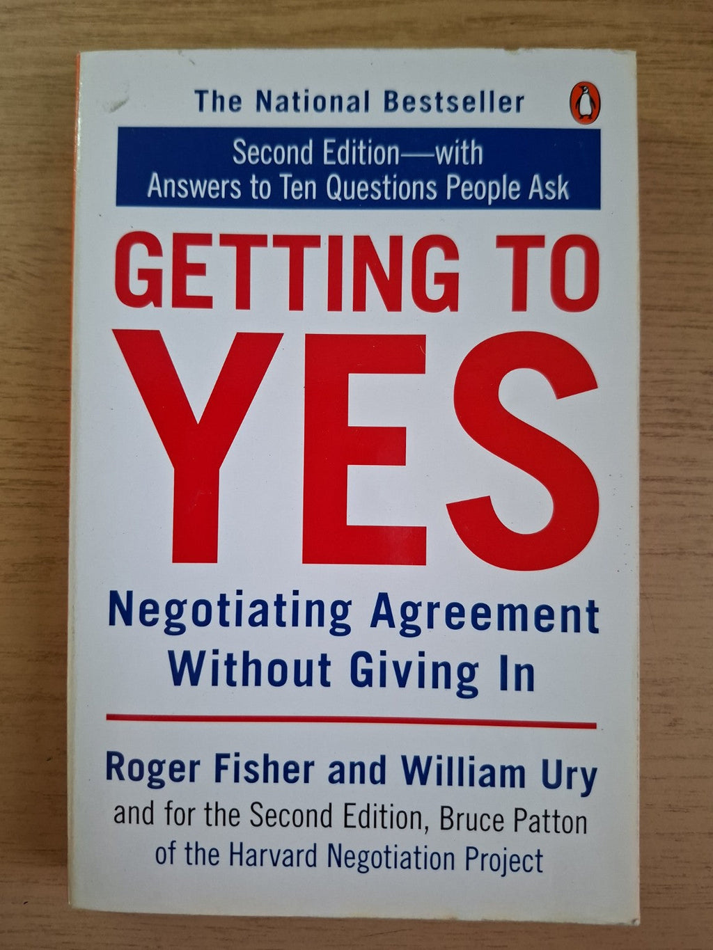 Getting to Yes – Second-Hand