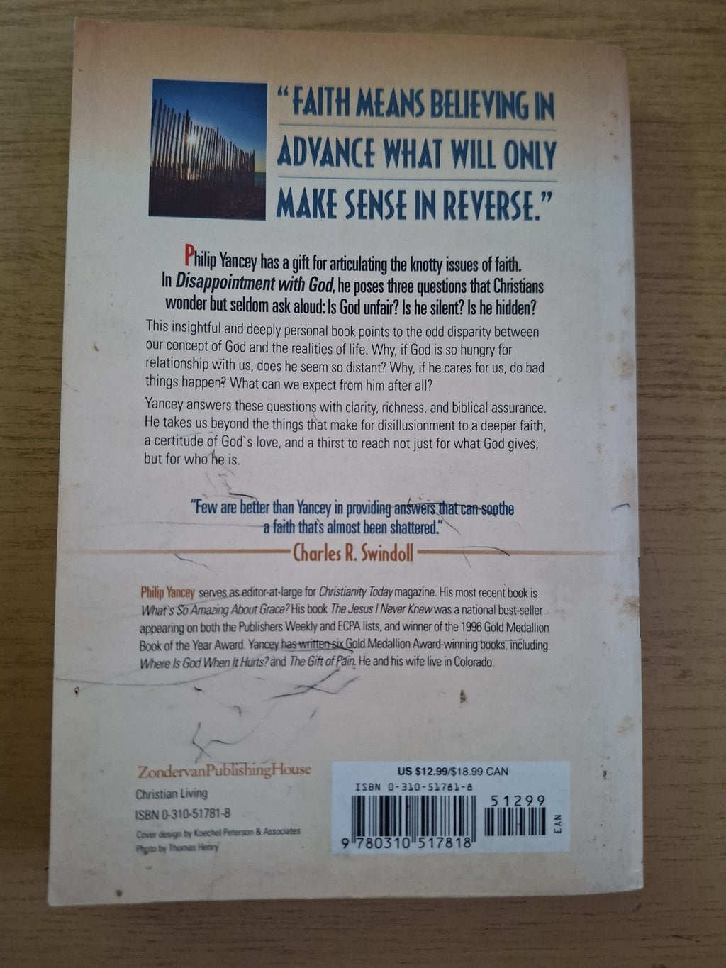 Disappointment with God – Second-Hand