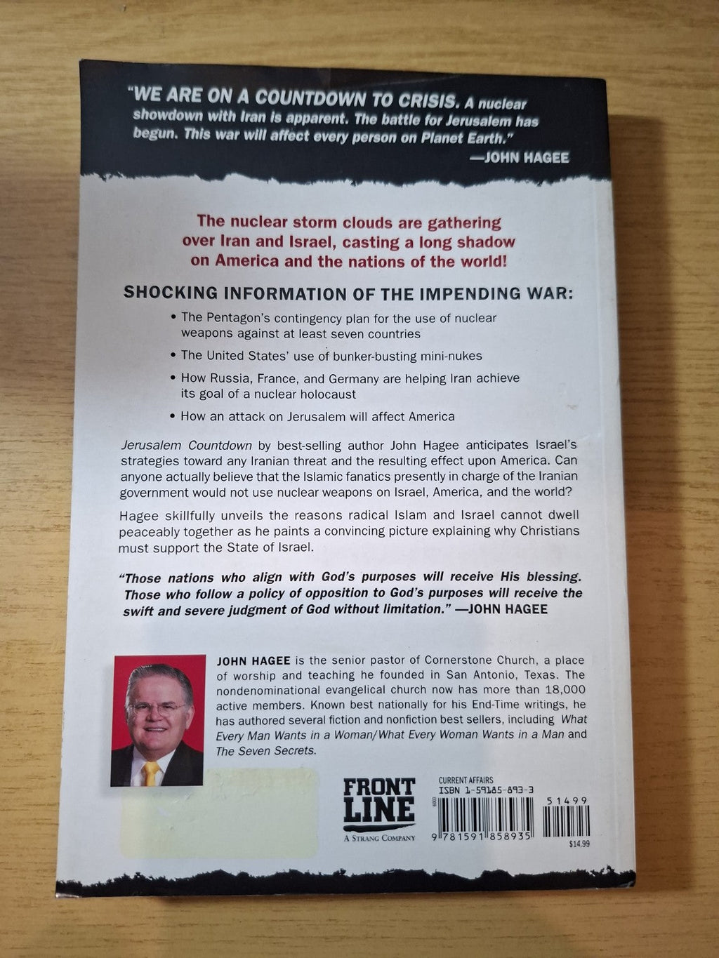 Jerusalem Countdown – John Hagee – Second-Hand