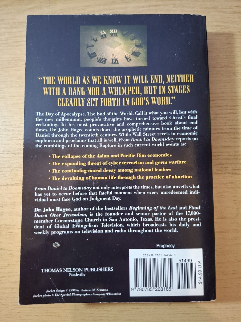 From Daniel to Doomsday – John Hagee – Second-Hand