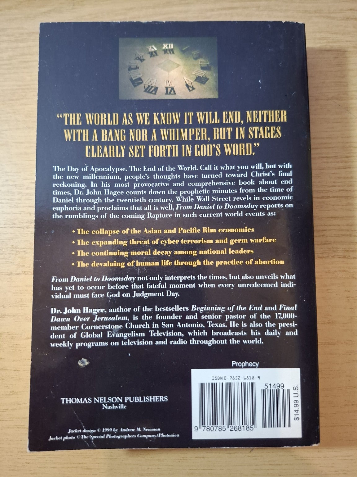 From Daniel to Doomsday – John Hagee – Second-Hand
