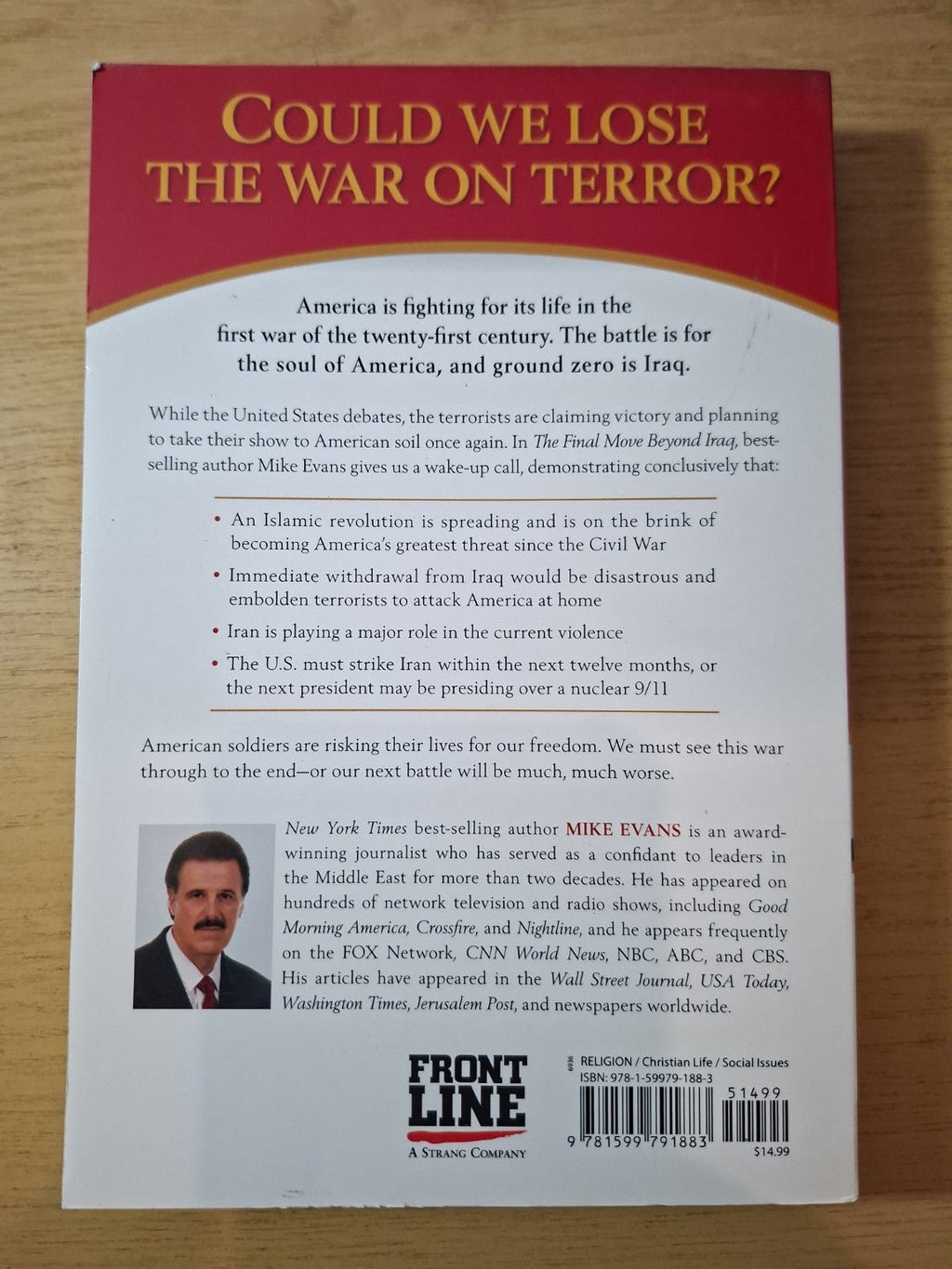 The Final Move Beyond Iraq by Mike Evans – Second-Hand