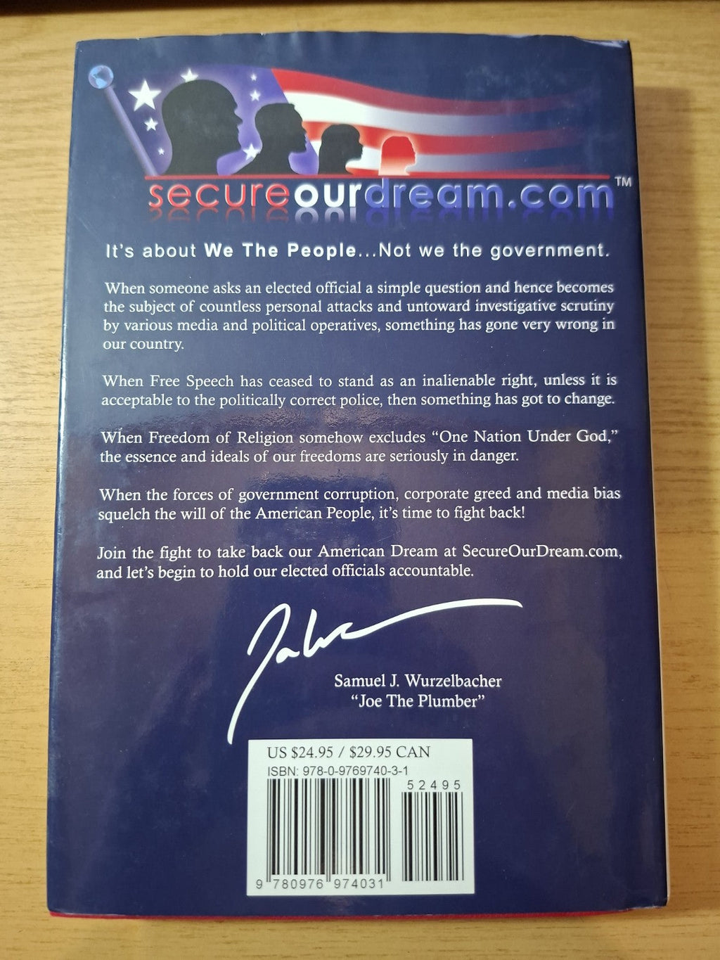 Joe the Plumber: Fighting for the American Dream – Second-Hand