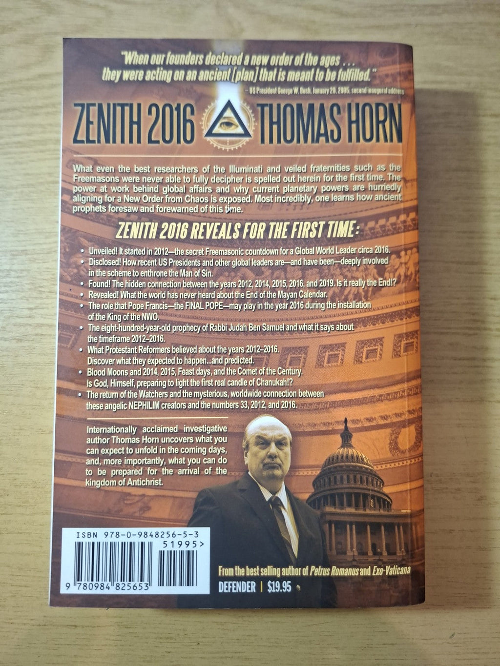 Zenith 2016 (Revised & Expanded Edition of Apollyon Rising 2012) – Second-Hand