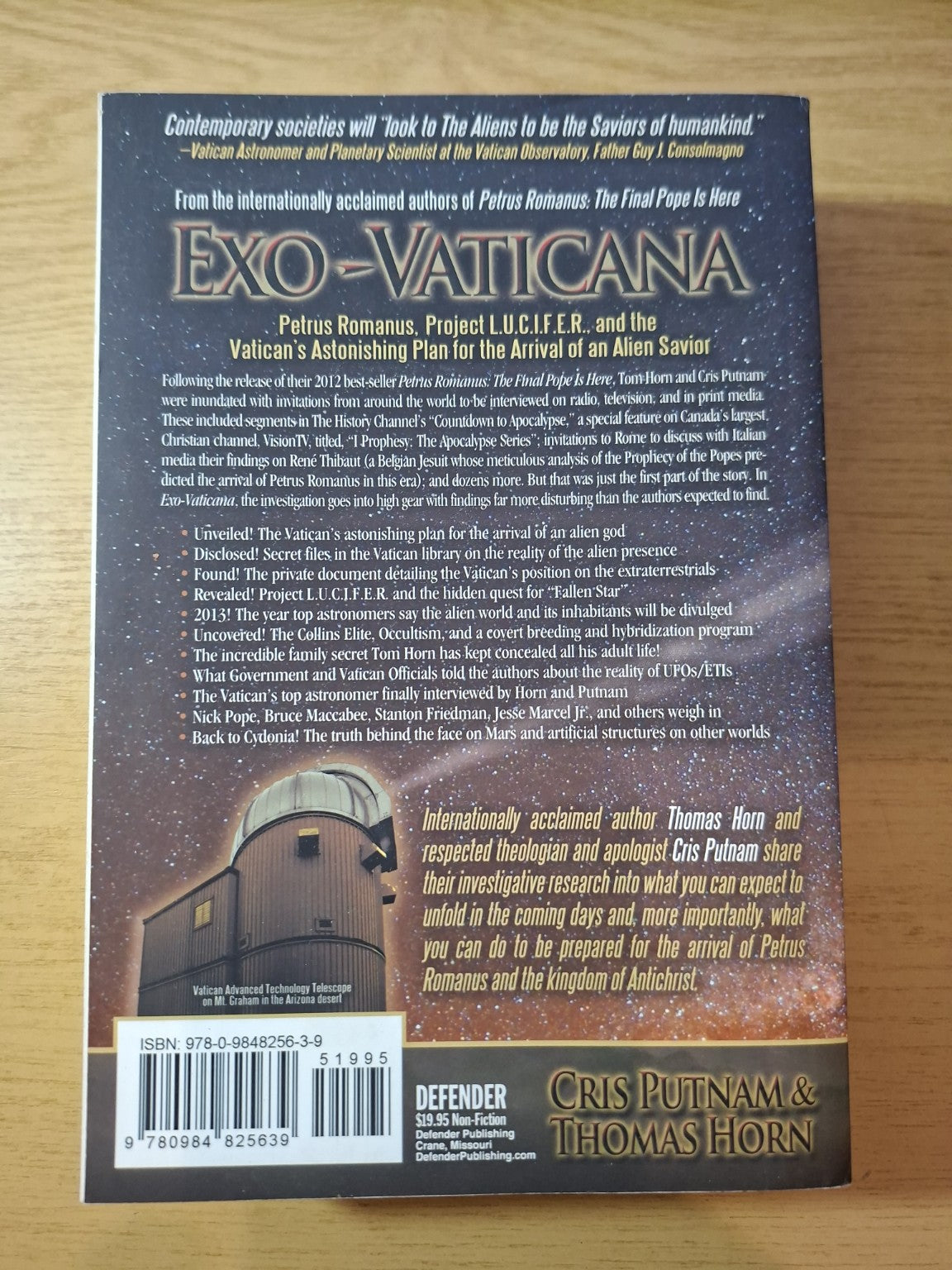 Exo-Vaticana – Second-Hand