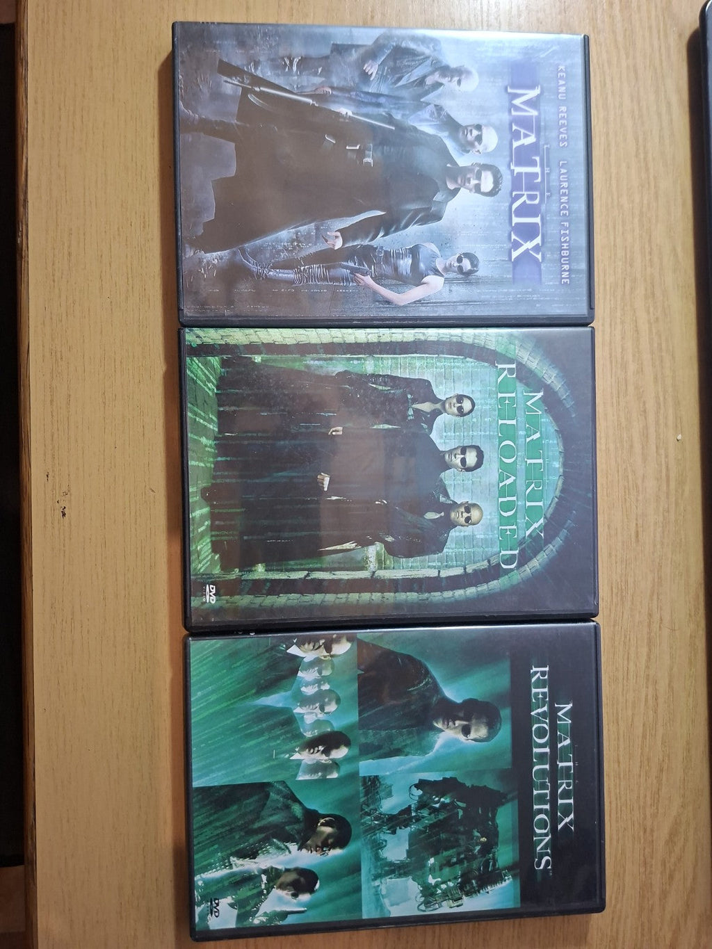 The Matrix Trilogy (3 DVDs) – Second-Hand