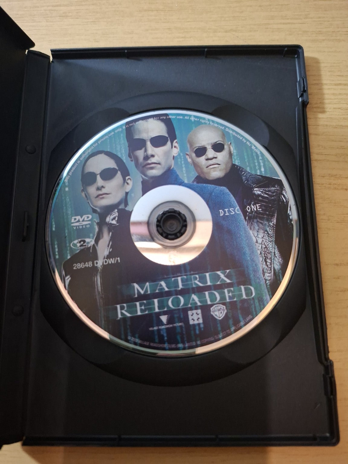 The Matrix Trilogy (3 DVDs) – Second-Hand