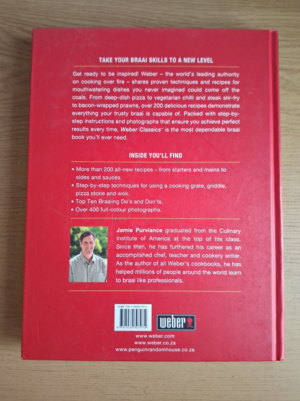 Weber Classics – The Ultimate Braai Book – Jamie Purviance (Second-Hand)
