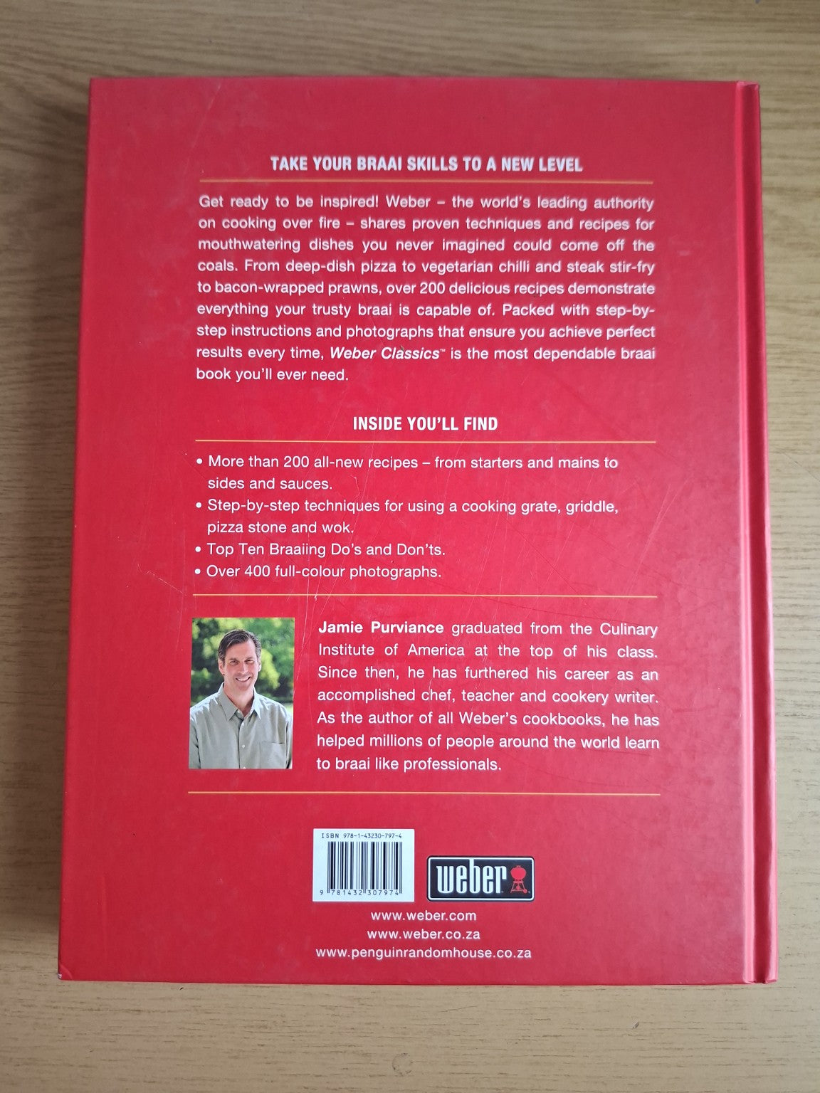 Weber Classics – The Ultimate Braai Book – Jamie Purviance (Second-Hand)