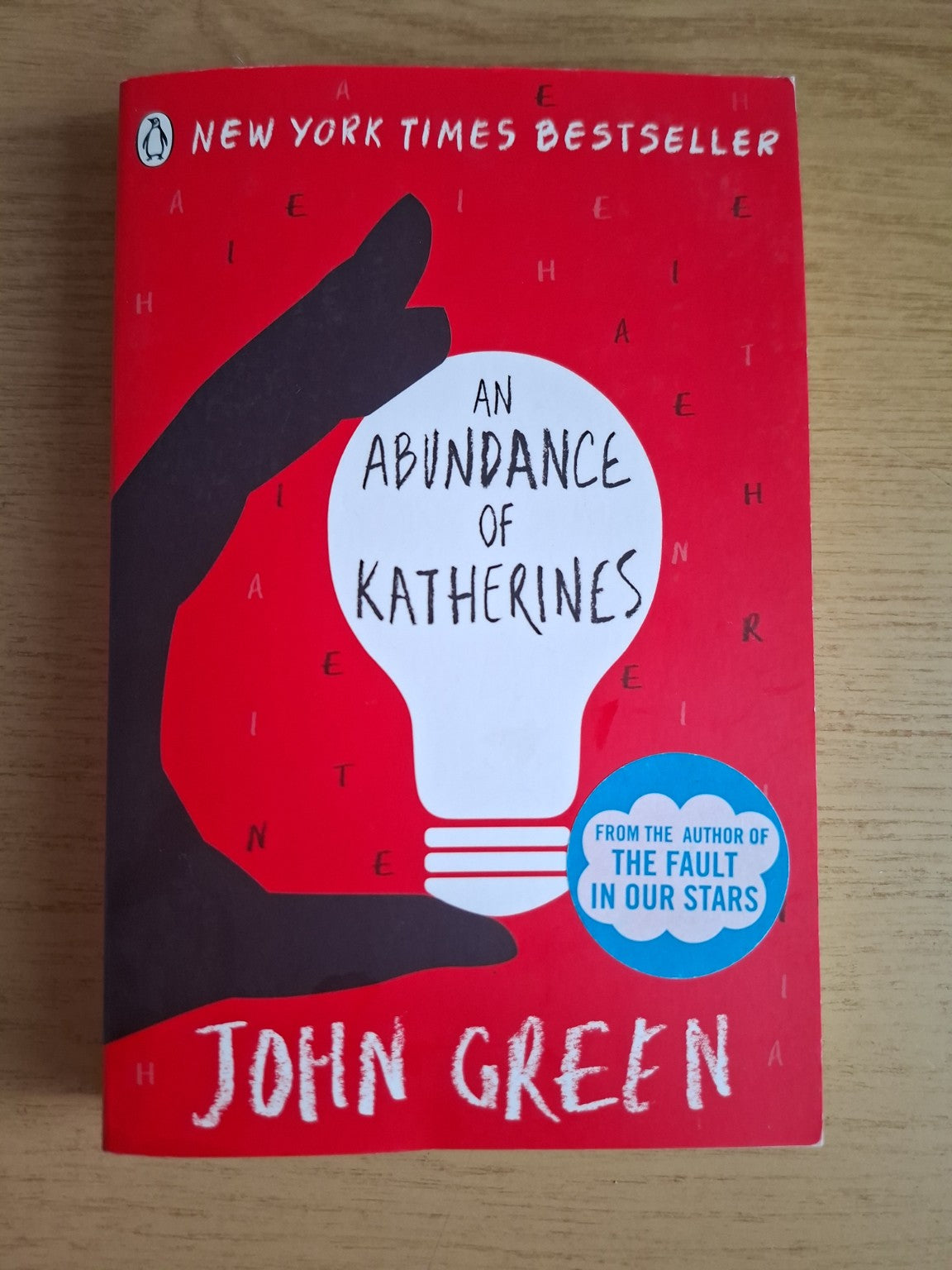 An Abundance of Katherines – John Green (Second-Hand)