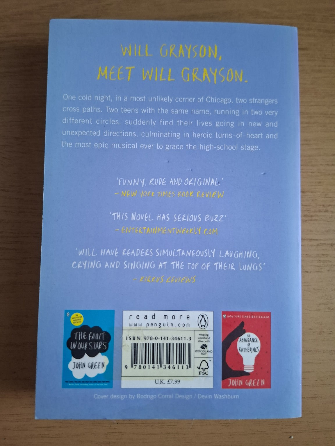 Will Grayson, Will Grayson – John Green & David Levithan (Second-Hand)
