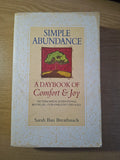 Simple Abundance: A Daybook of Comfort & Joy – Sarah Ban Breathnach (Second-Hand)