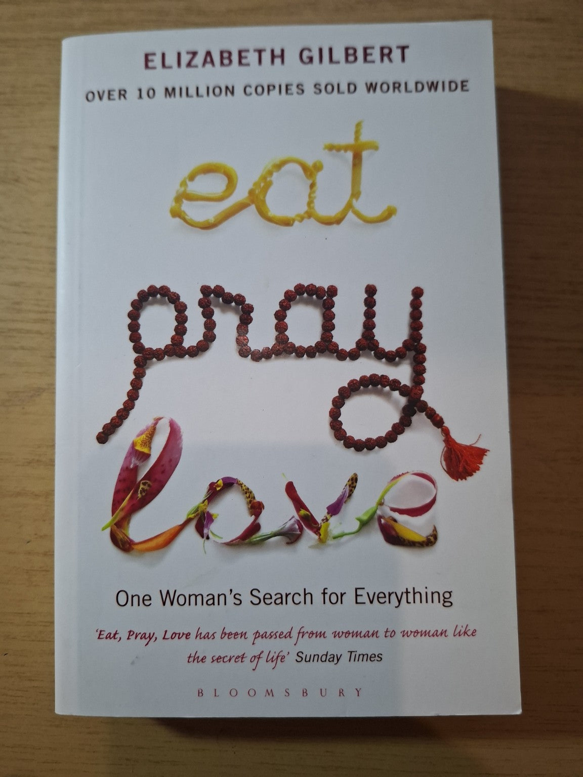 Eat Pray Love – Elizabeth Gilbert (Second-Hand)