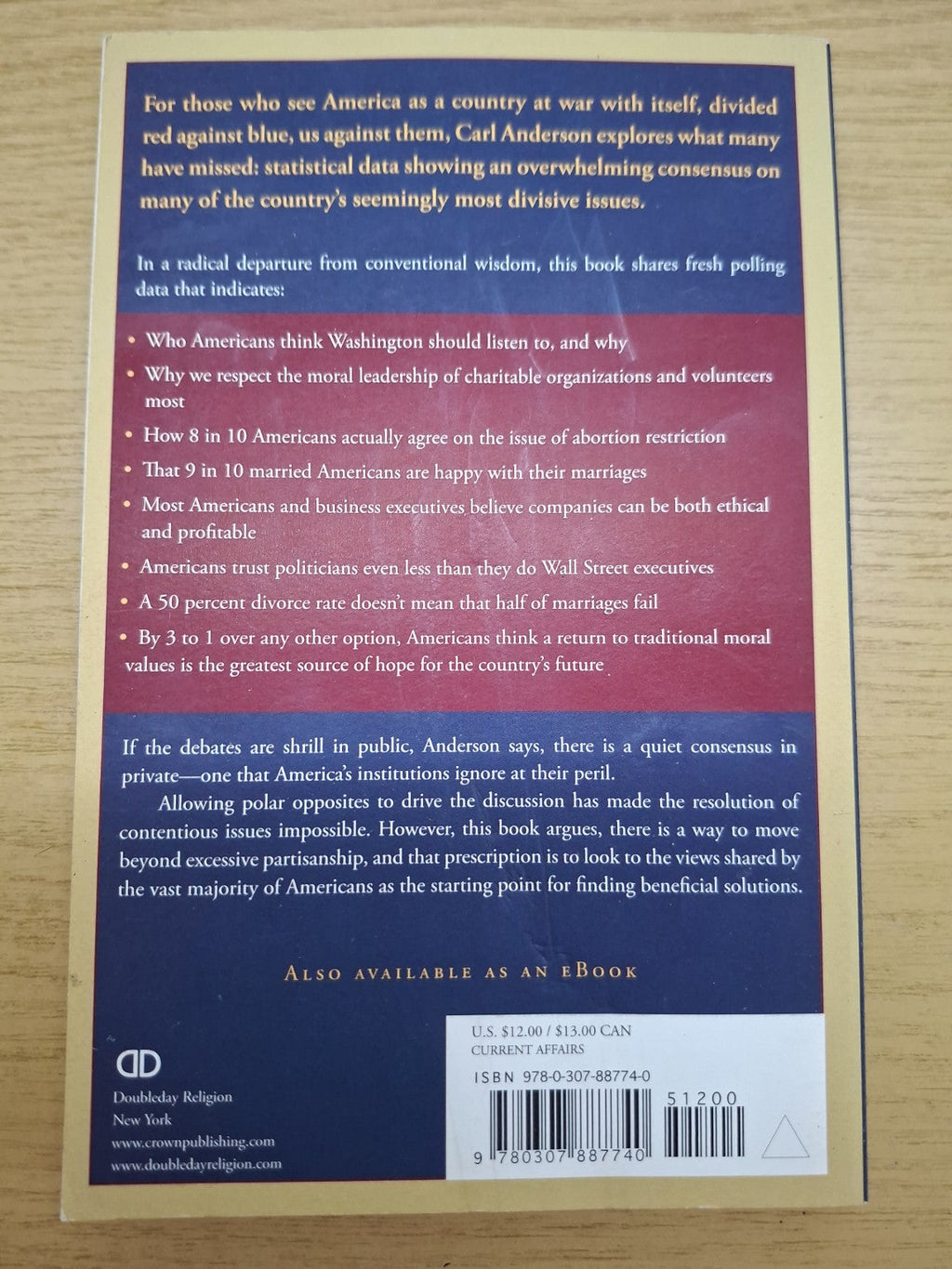 Beyond a House Divided – Carl Anderson (Second-Hand)
