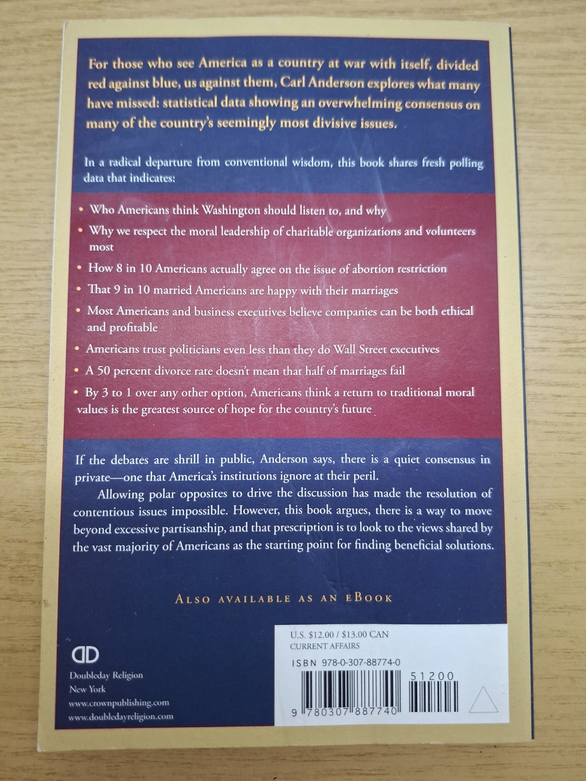 Beyond a House Divided – Carl Anderson (Second-Hand)