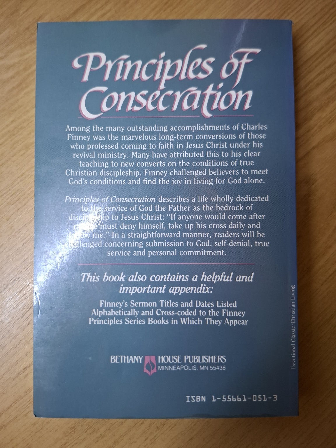 Principles of Consecration – Charles G. Finney (Second-Hand)
