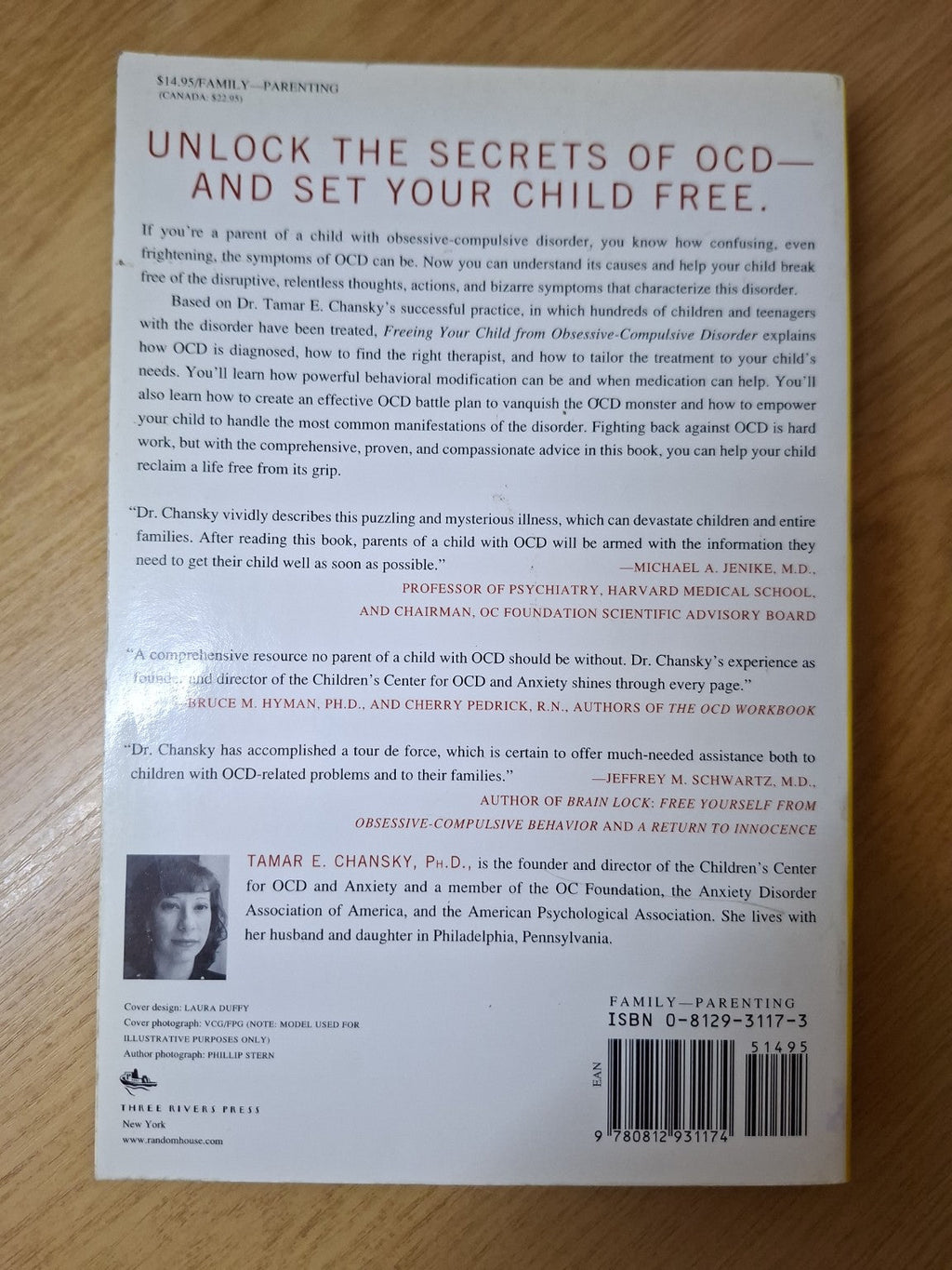 Freeing Your Child from Obsessive-Compulsive Disorder – Tamar E. Chansky (Second-Hand)