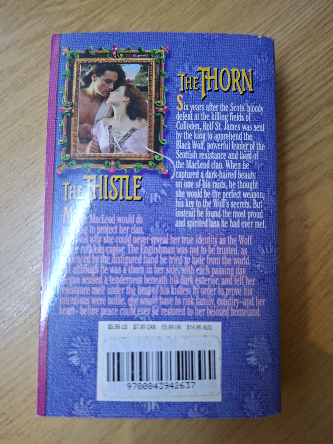 The Thorn & the Thistle – Julie Moffett (Second-Hand)