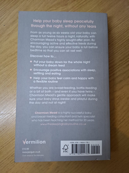 7pm to 7am Sleeping Baby Routine – Charmian Mead (Second-Hand)