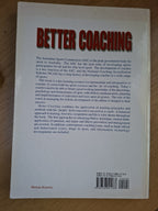 Better Coaching: Advanced Coach’s Manual – Frank S. Pyke (Second-Hand)