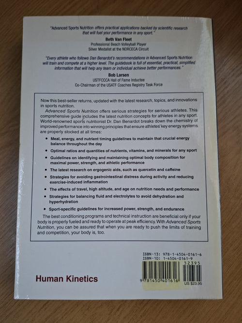 Advanced Sports Nutrition (Second Edition) – Dan Benardot (Second-Hand)