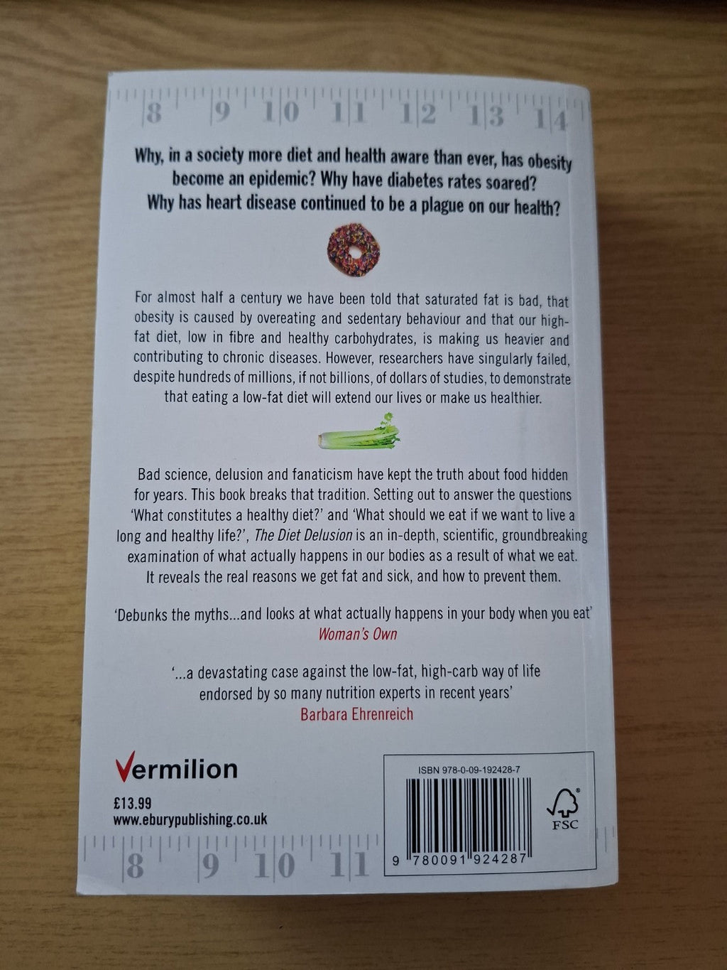 The Diet Delusion – Gary Taubes (Second-Hand)
