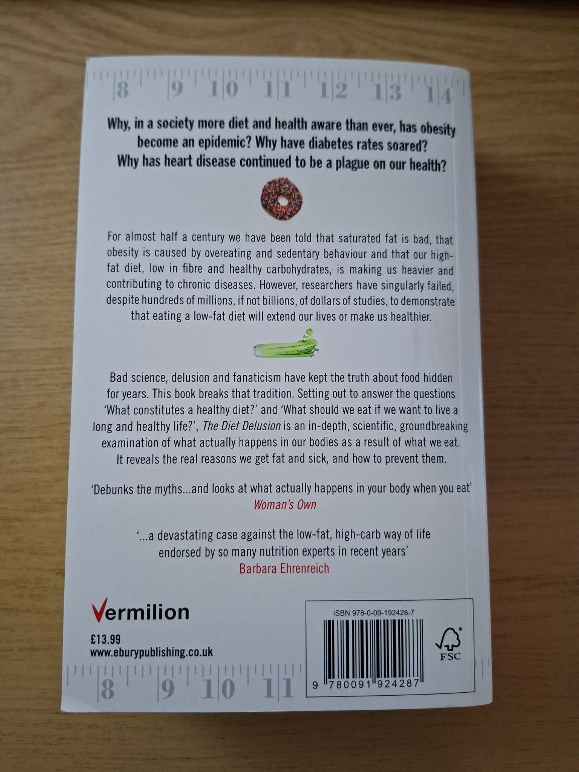 The Diet Delusion – Gary Taubes (Second-Hand)