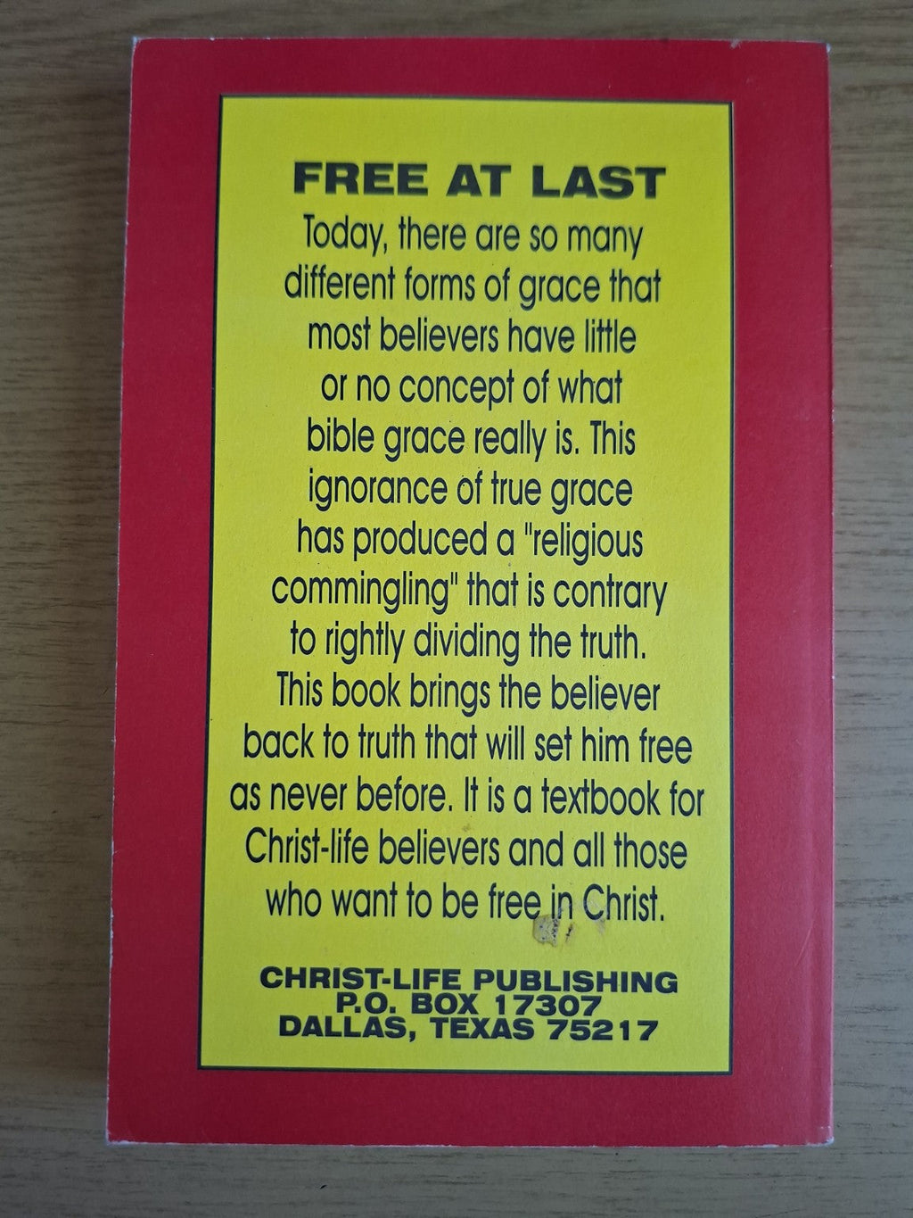 Free at Last (Second-Hand)