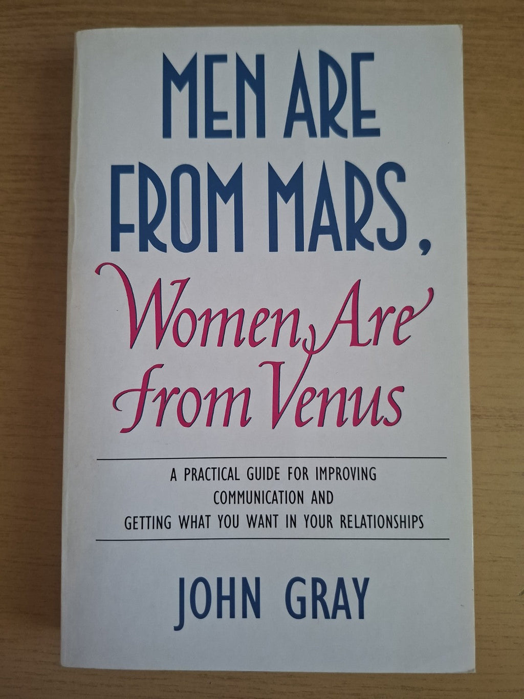 Men Are from Mars, Women Are from Venus – John Gray (Second-Hand)