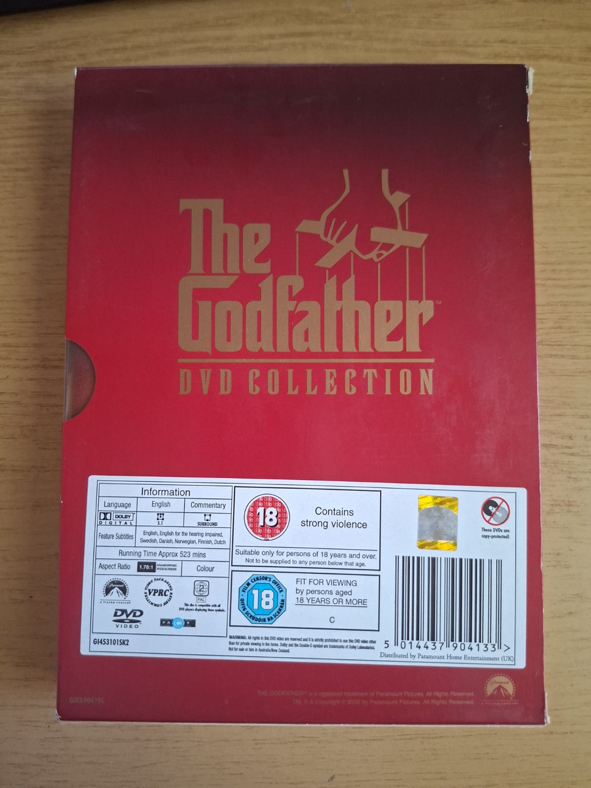 The Godfather – DVD Collection (Second-Hand)