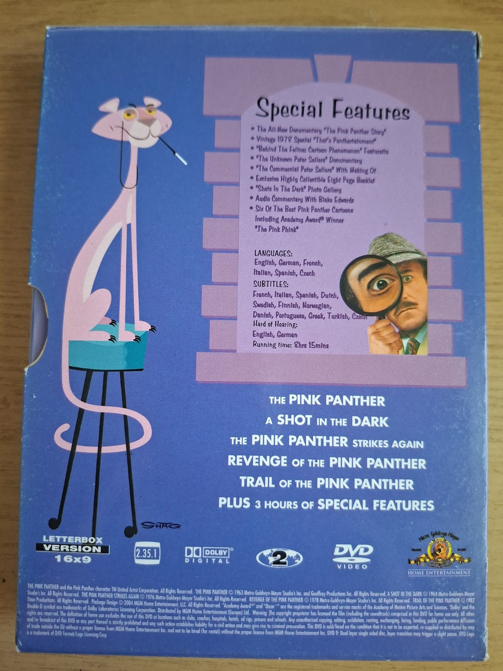 The Pink Panther – Film Collection DVD (Second-Hand)