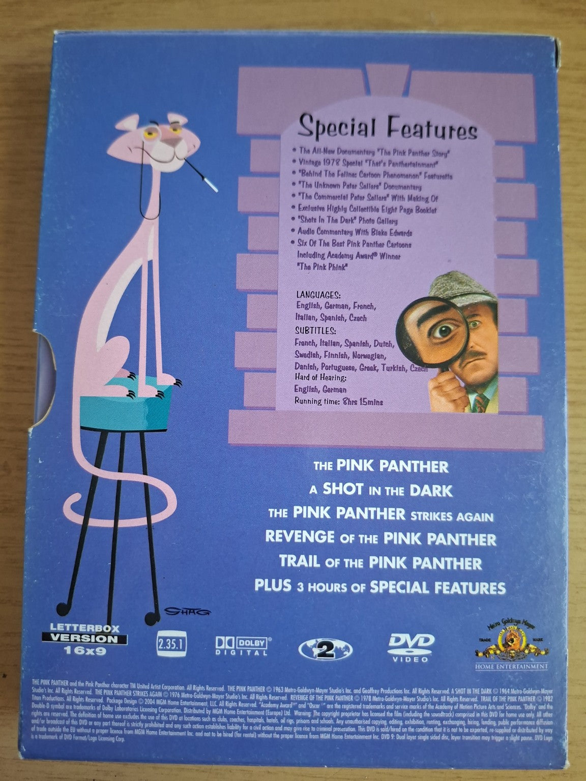 The Pink Panther – Film Collection DVD (Second-Hand)