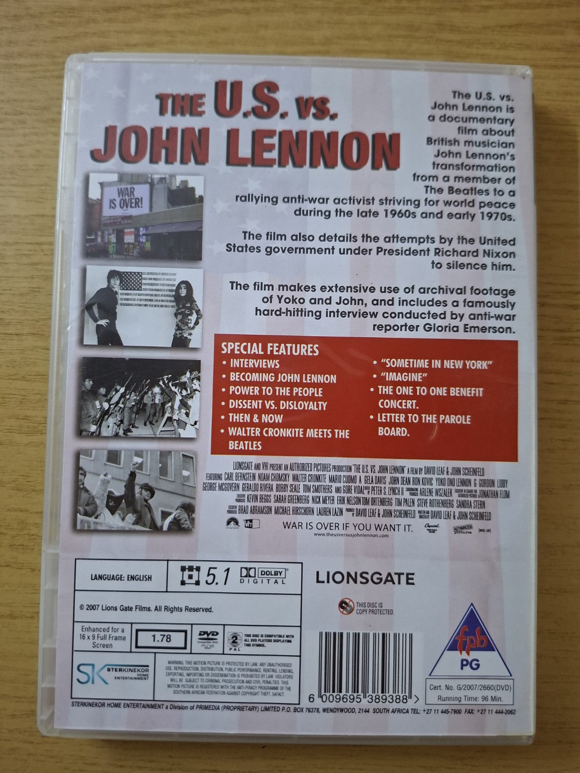 The U.S. vs. John Lennon (Second-Hand)