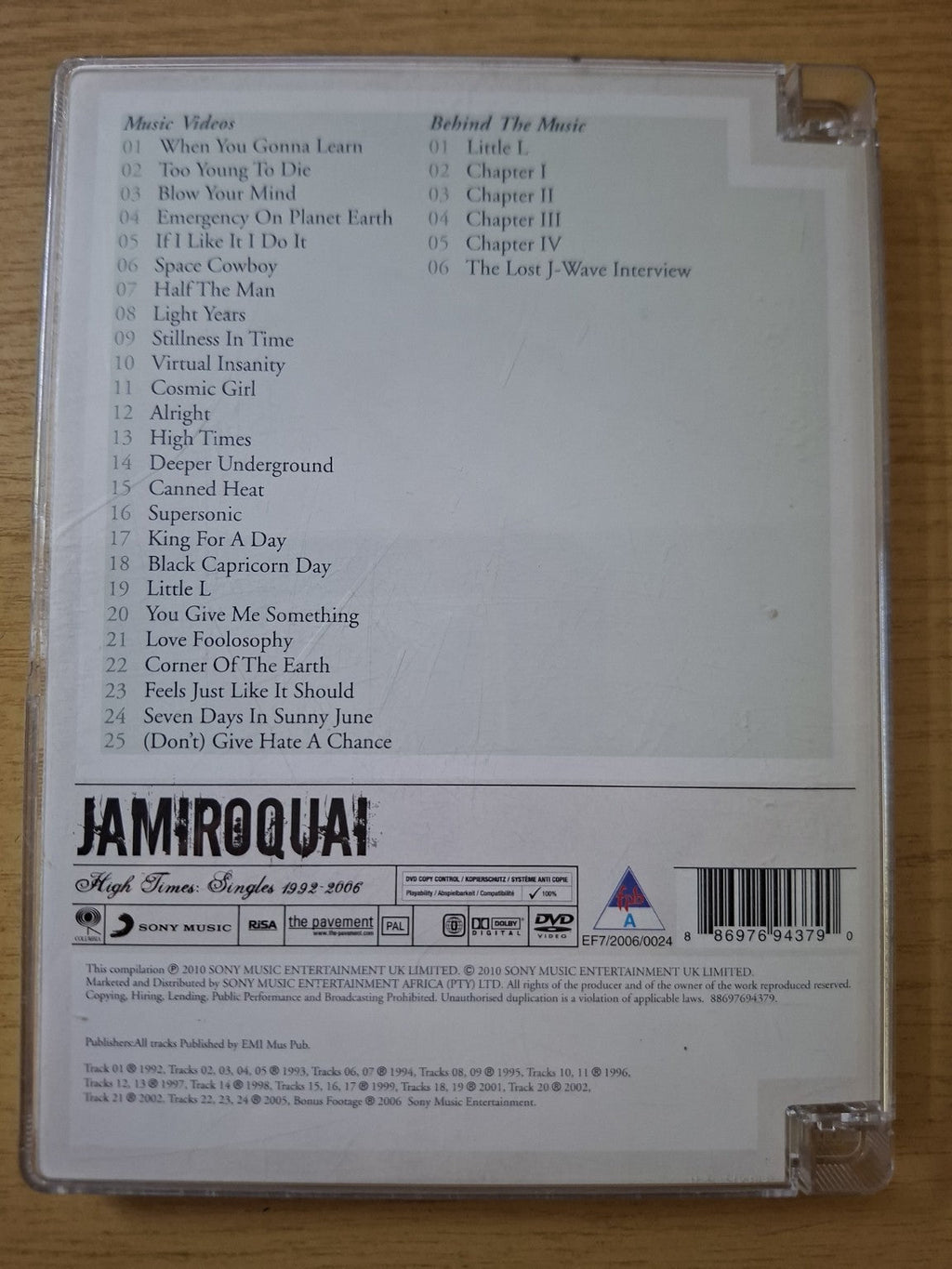 Jamiroquai – High Times: Singles 1992–2006 (Second-Hand)