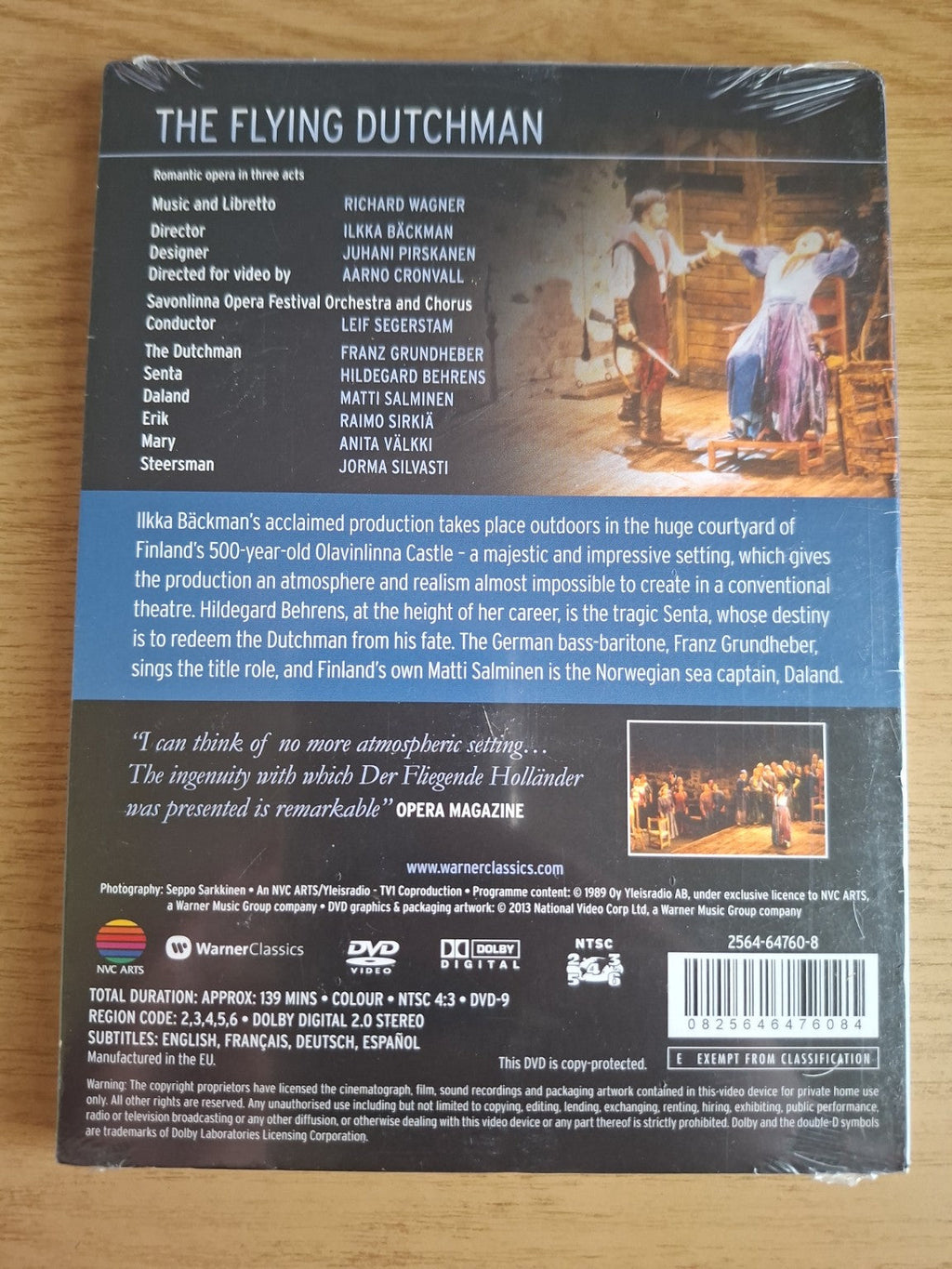 Wagner: The Flying Dutchman – Savonlinna Opera Festival (New & Sealed)