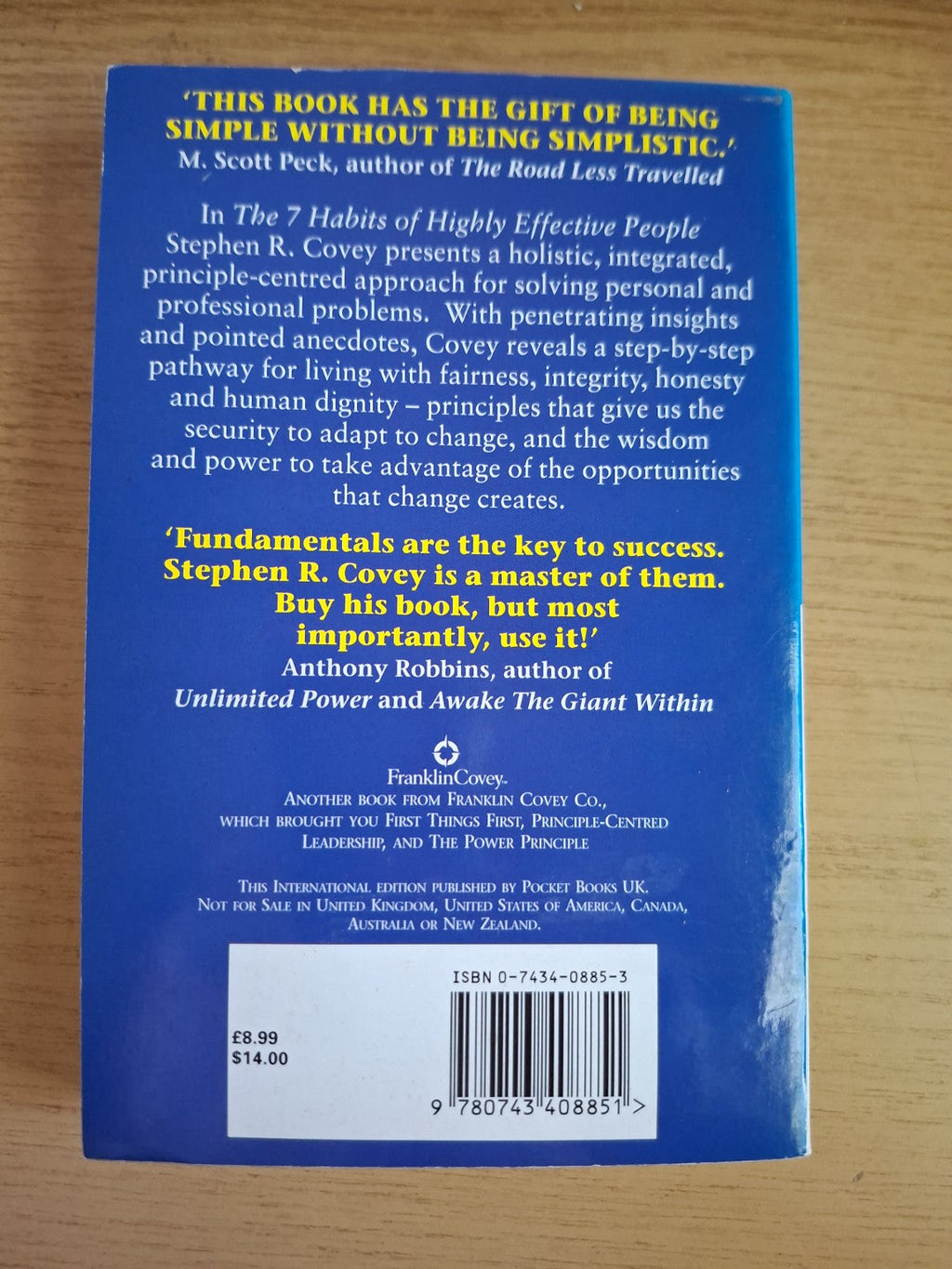 The 7 Habits of Highly Effective People (Second-Hand)