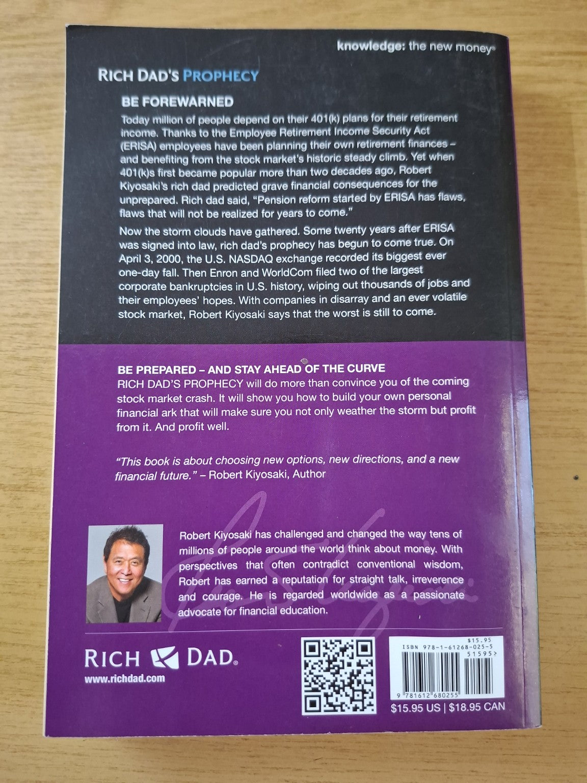 Rich Dad’s Prophecy (Second-Hand)
