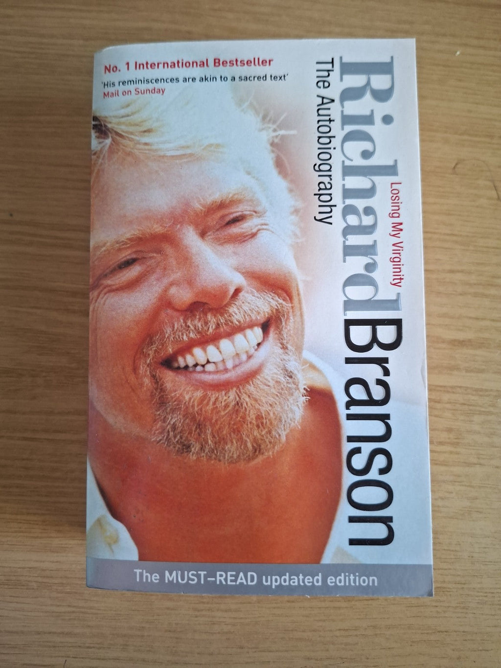 Losing My Virginity – The Autobiography of Richard Branson (Second-Hand)