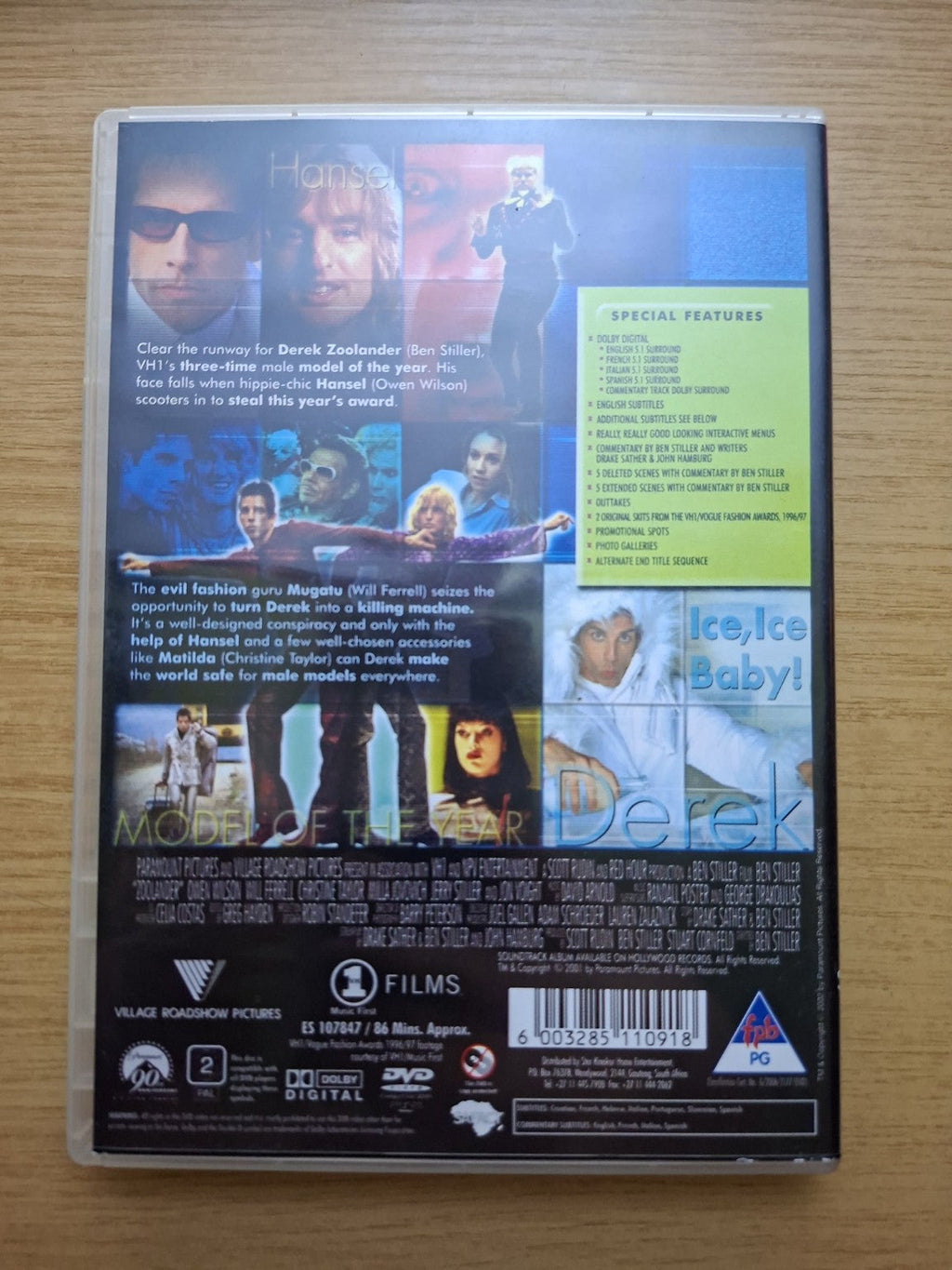 Zoolander – DVD (Second-Hand)
