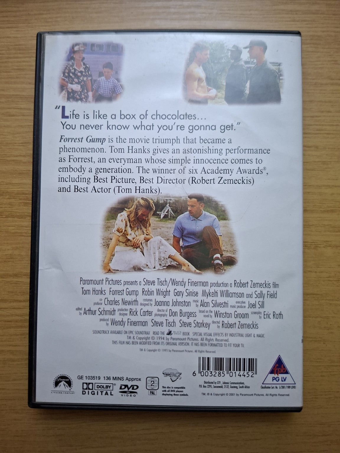 Forrest Gump – DVD (Second-Hand)