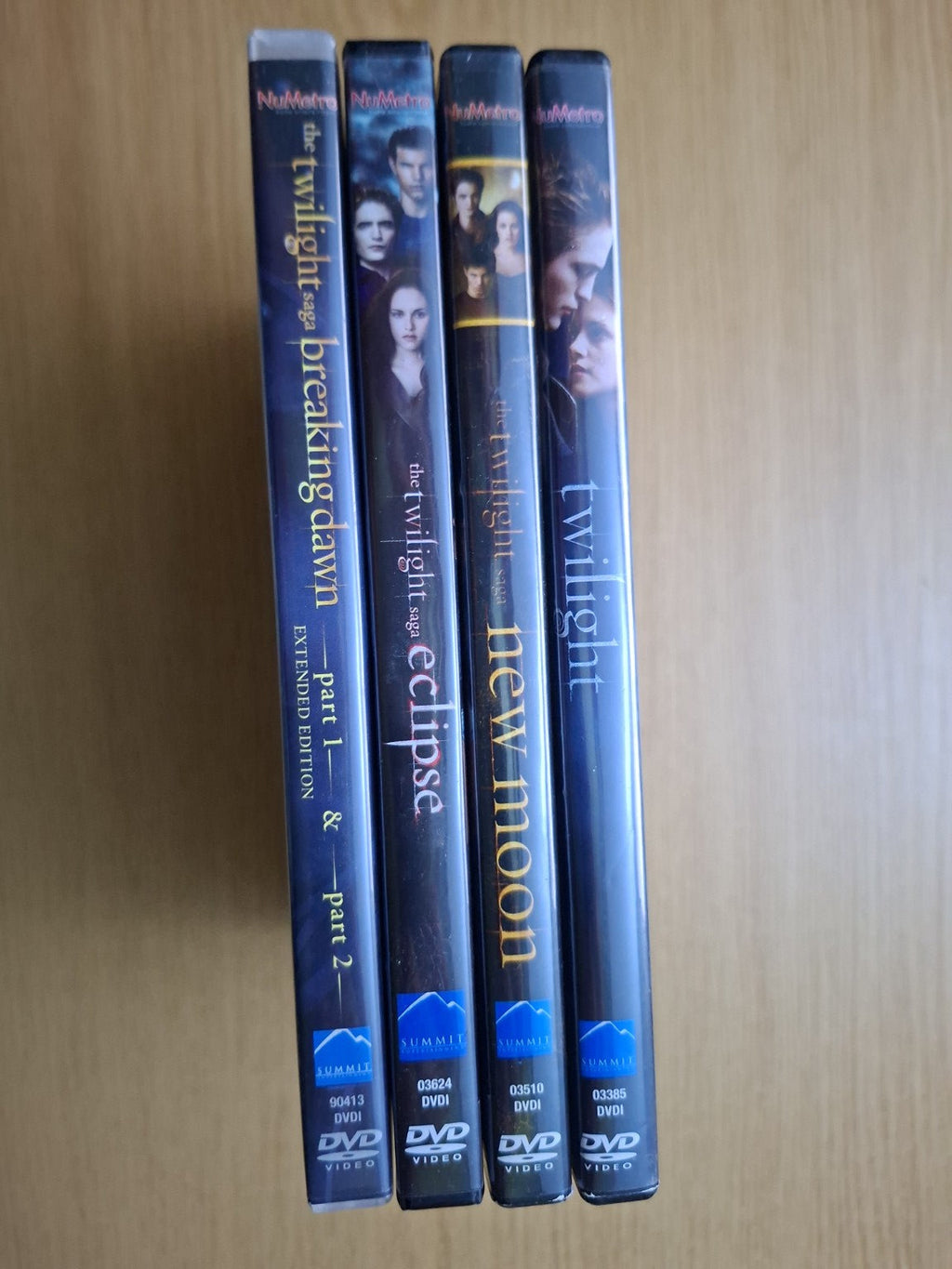 The Twilight Saga Collection – DVD Set (Second-Hand)