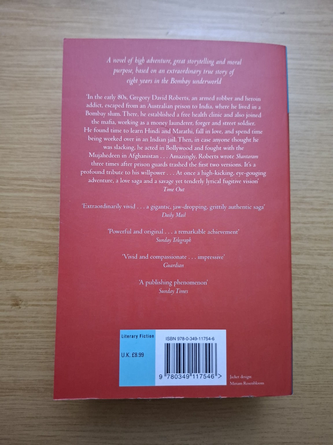 Shantaram – Gregory David Roberts (Second-Hand)