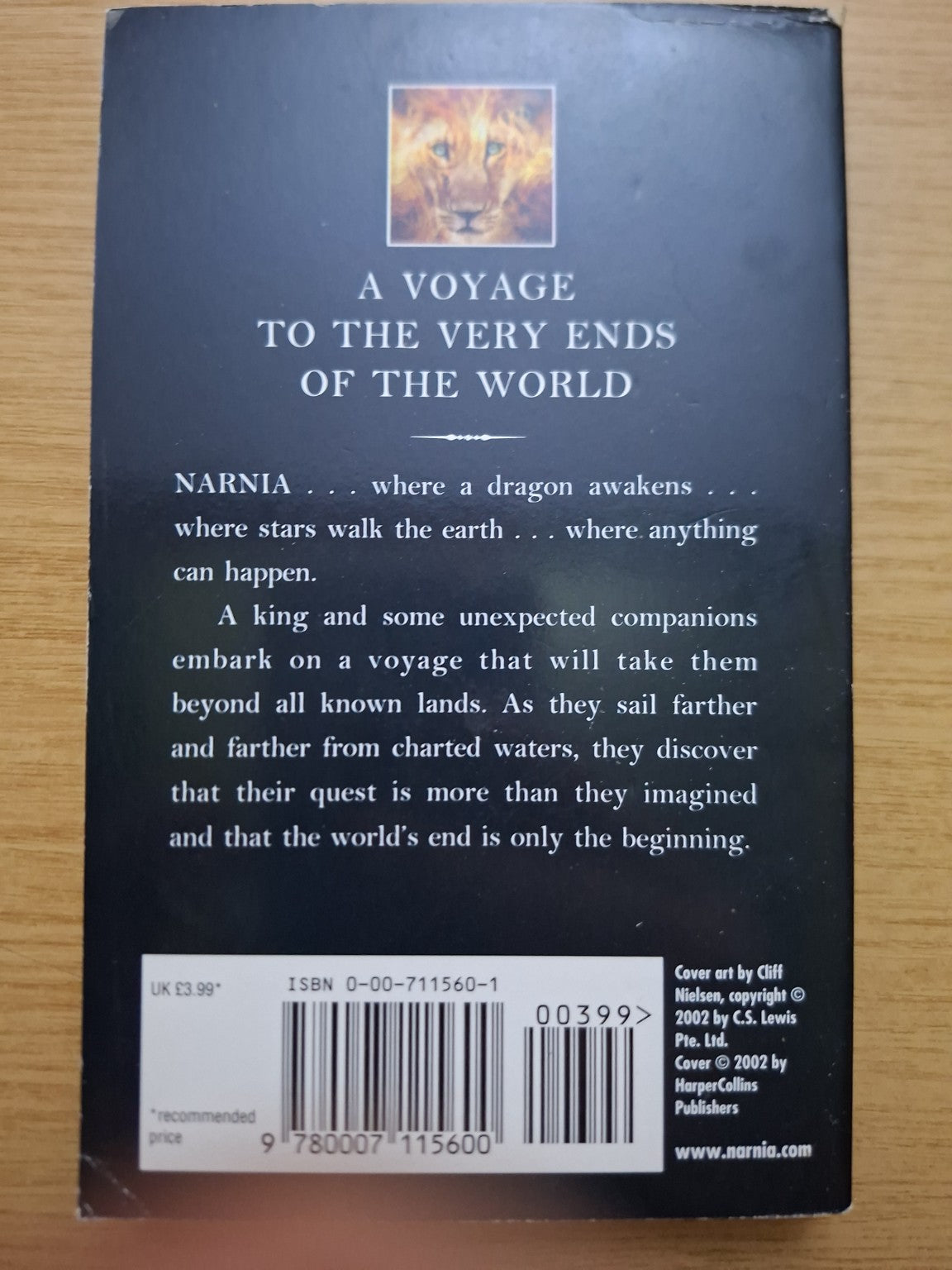 The Voyage of the Dawn Treader – C. S. Lewis (Second-Hand)