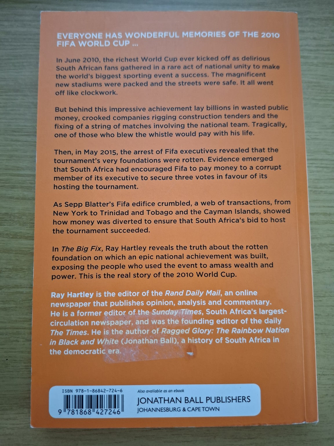 The Big Fix – Ray Hartley (Second-Hand)