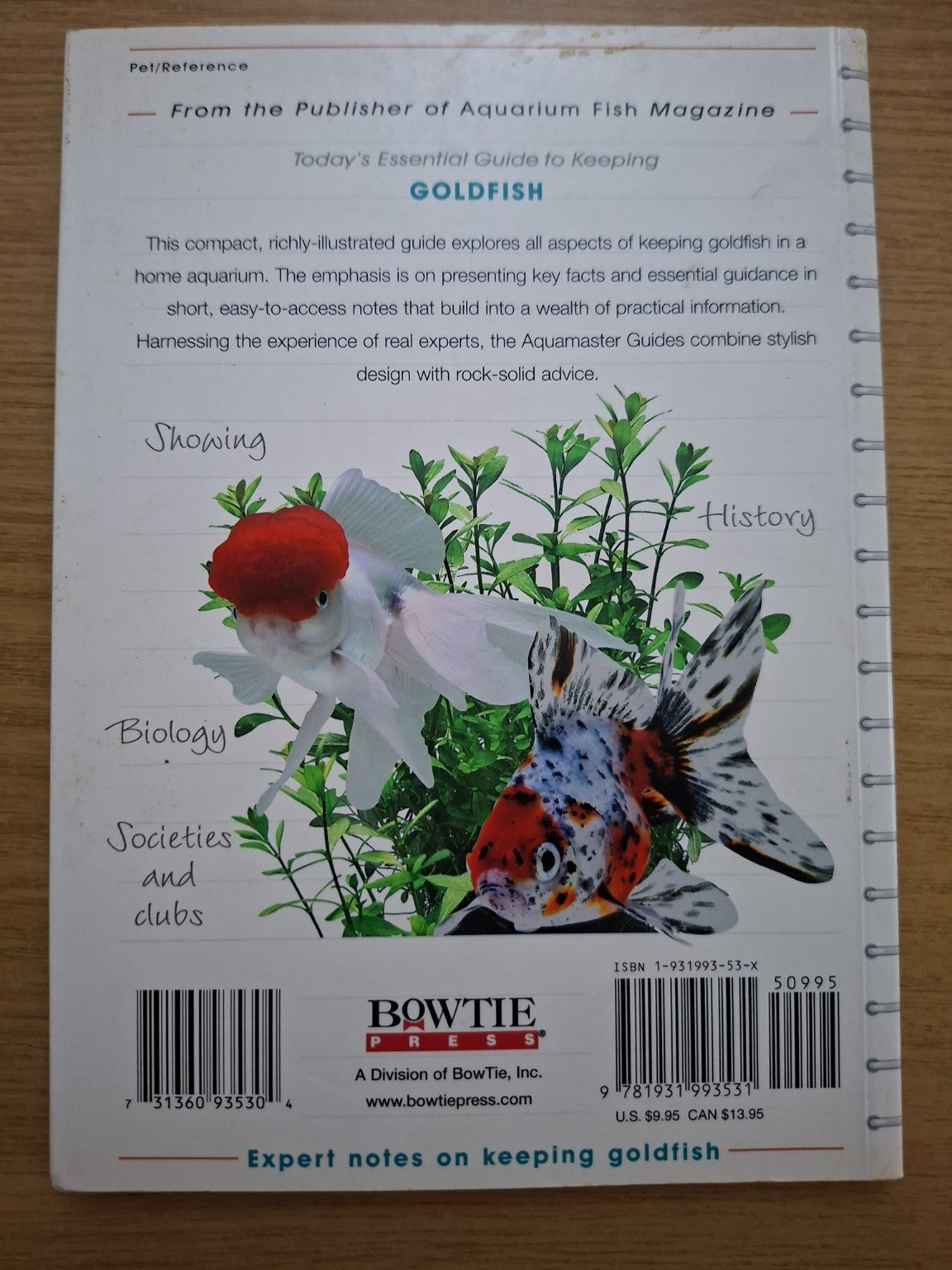 Goldfish – Bernice Brewster & Nick Fletcher (Second-Hand)